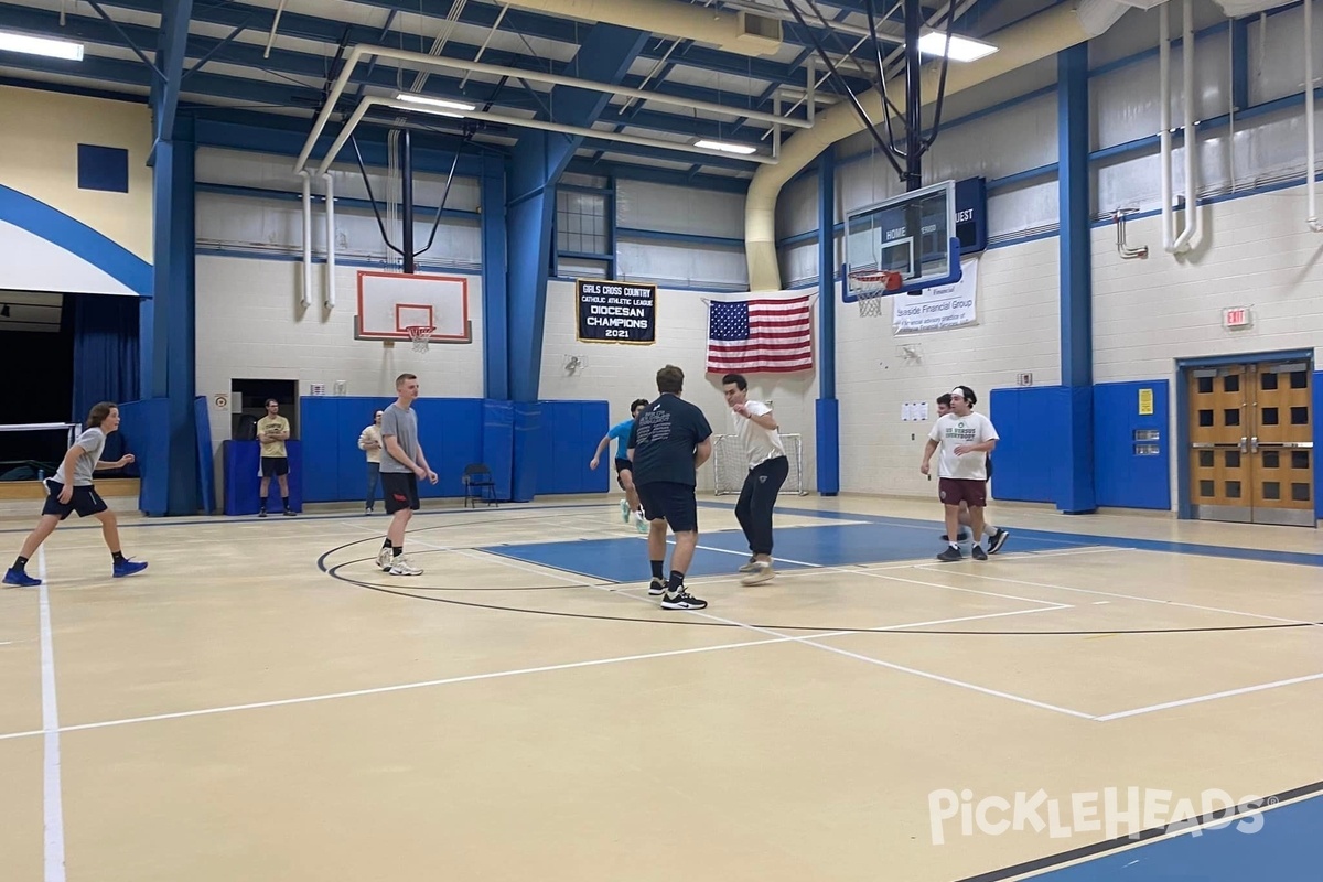 Photo of Pickleball at Monsignor Matthew F. Clarke Catholic Regional School